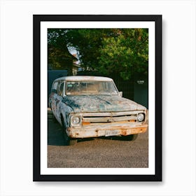 Marfa Ride VII on Film Art Print