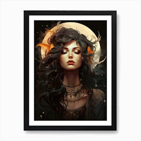 Lilith Jewish Mythology Art Print