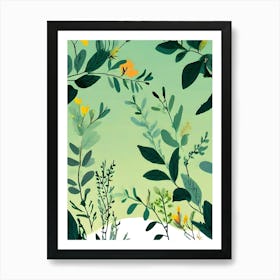 Flora And Fauna 2 Art Print