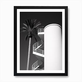 Faro, Portugal, Photography In Black And White 3 Art Print