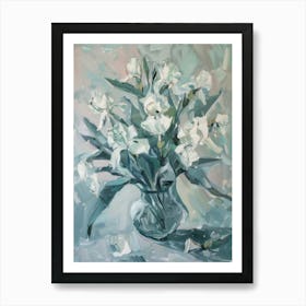 A World Of Flowers Iris 2 Painting Art Print