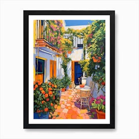 Marbella Spain 1 Fauvist Painting Art Print