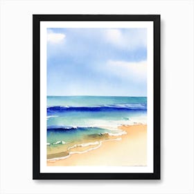 Prevelly Beach 2, Australia Watercolour Art Print