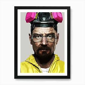 Breaking Bad Poster movie 3 Art Print