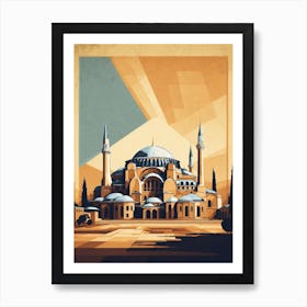 Blue Mosque Poster