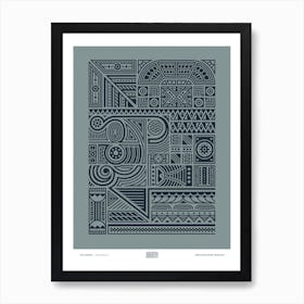 Squared Up Art Print