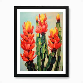 Cactus Painting Trichocereus 4 Art Print