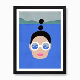 Waiting For The Perfect Wave Art Print
