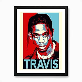 Travis Scott 38 Art Print