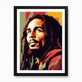 Bob Marley 1 Art Print