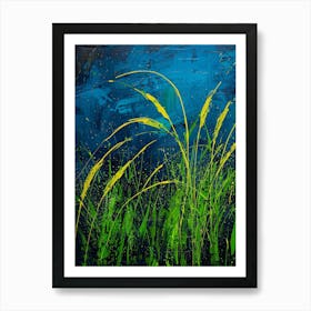 Grasses 4 Art Print