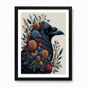 Crow crowan Art Print