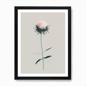 Bee Balm Wildflower Simplicity Art Print