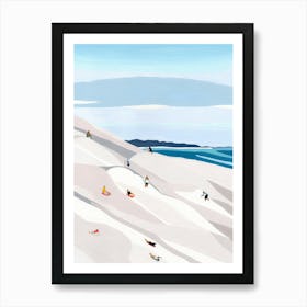 Sand Dunes Art Print