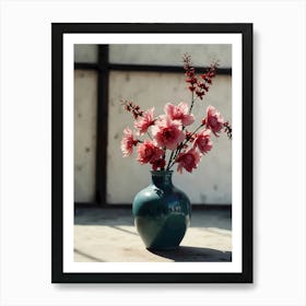 Flowers In A Vase 40 Art Print