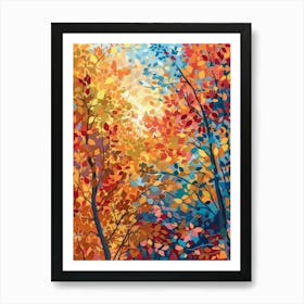 Autumn Trees 39 Art Print