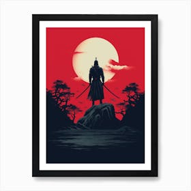 Samurai 1 Art Print
