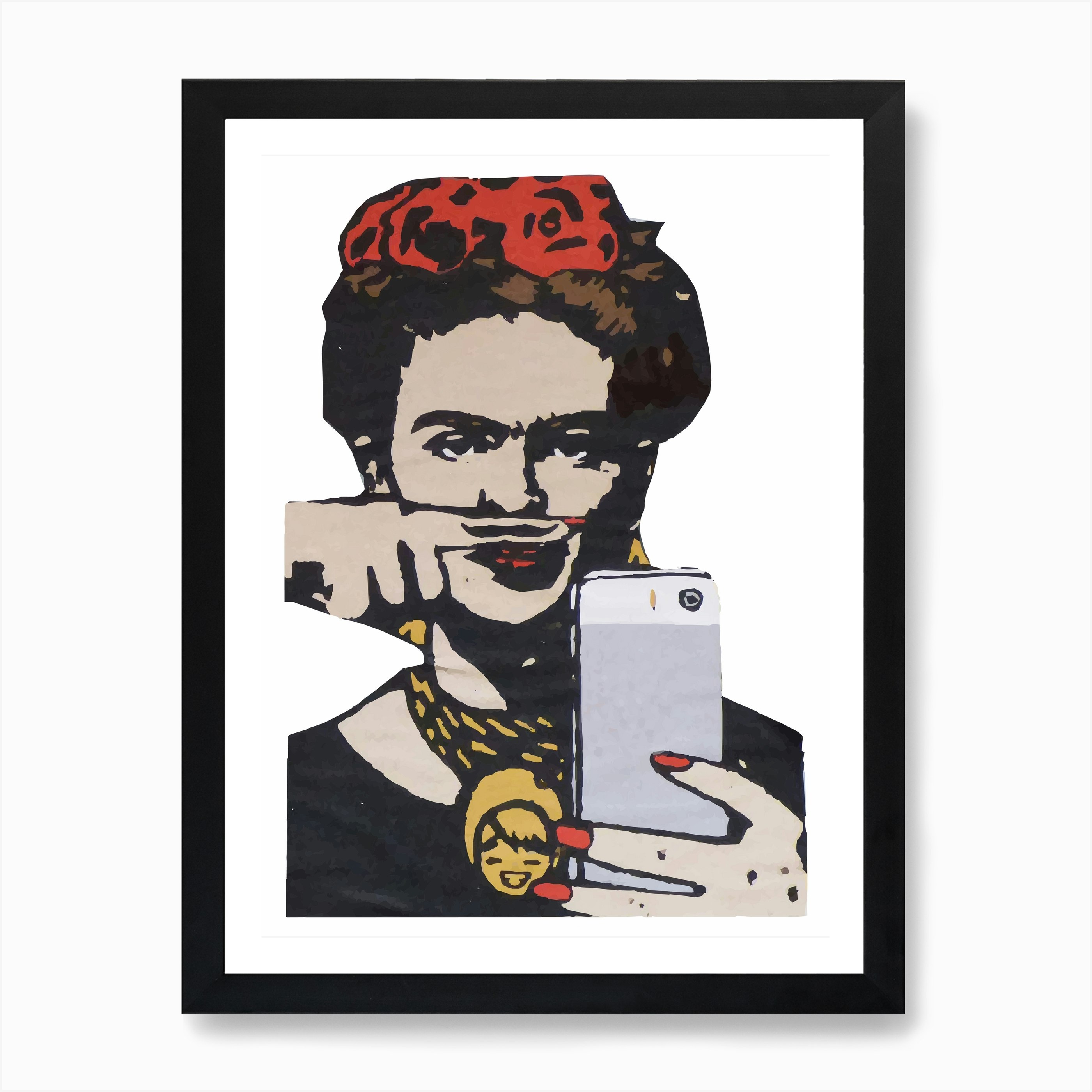 Frida Urban Art Print Free Shipping Fy