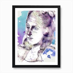 Portrait Of A Woman 34 Art Print