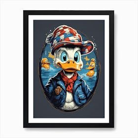 Donald Duck 5 Art Print