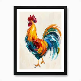 Rooster Canvas Print Art Print