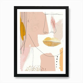 Portrait Of A Woman 250 Art Print