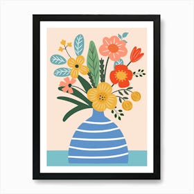 Flowers In A Vase 2 Art Print