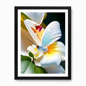 Gardeniabutterfly2 Art Print