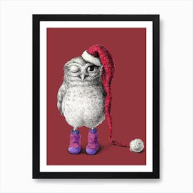 Happy Hoo Hoo Hoo Art Print