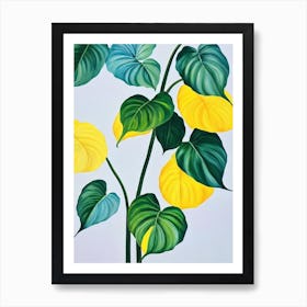 Philodendron Bold Graphic Art Print