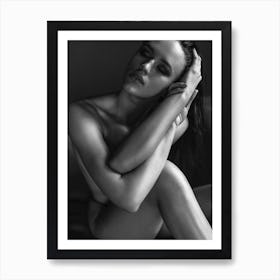Helen Nude Portrait Ii Art Print