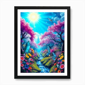 Fairy Garden Art Print