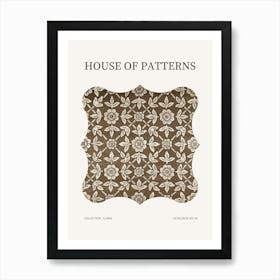 Floral Pattern Poster 55 Art Print