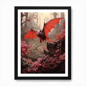 Natural Bat Environment 1 Art Print