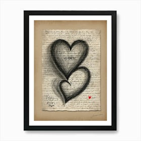 I love you too Art Print