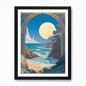 Aeolian Landscape Print Art Print