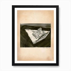 Star Wars Star Destroyer Art Print