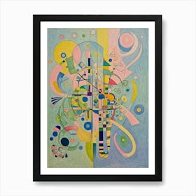 Abstract Thoughts Art Print