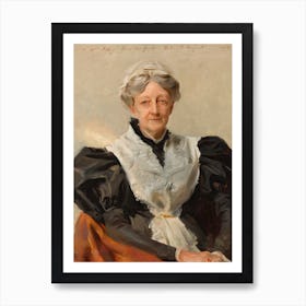 Mary Eliza Mead (Née Mary Eliza Scribner, 1822–1896) (1893), John Singer Sargent Art Print