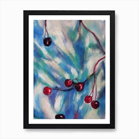 Sour Cherry Classic Fruit Art Print