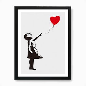 Banksy Kids 2 Art Print