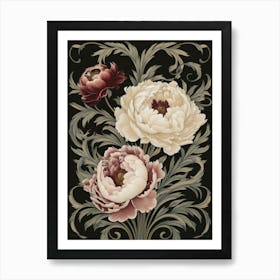 Peonies 12 Art Print