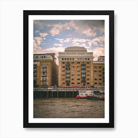 Thames River Art Print