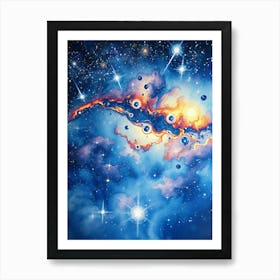 Nebula 7 Art Print