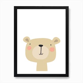 Bear Nursery Print Art Print