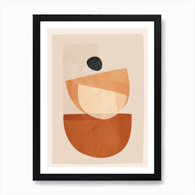 Colorful Abstract Shapes 10 Art Print