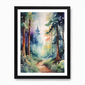 Path In The Woods Art Print