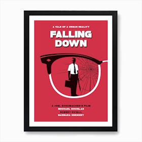 Falling Down Movie Art Print