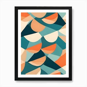 Half Cut Art Print