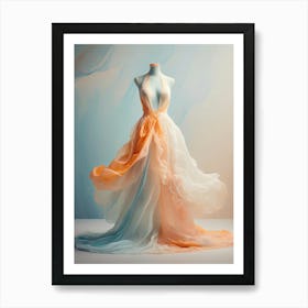 Dreamy Dress Art Print